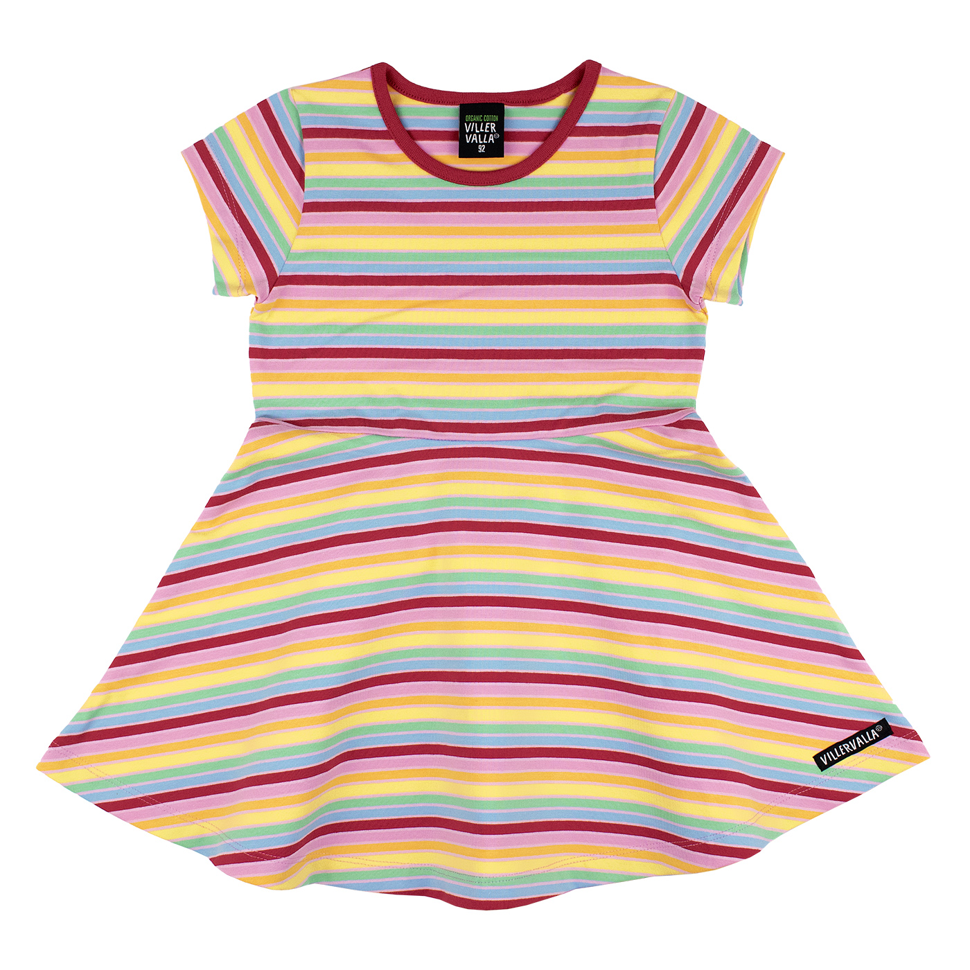 528AW_DAHLIA VESTITO MULTISTRIPE - DAHLIA - immagine 1